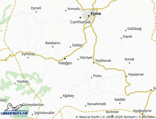 Mapa MICHELIN Hürriyet - ViaMichelin