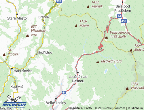 MICHELIN Přemyslov map - ViaMichelin