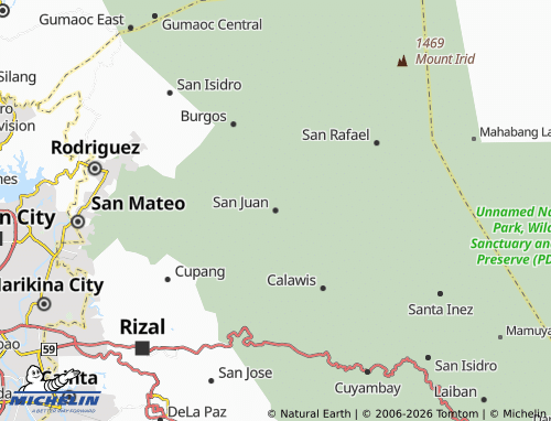 MICHELIN San Juan map - ViaMichelin