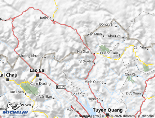 Carte MICHELIN Hoàng Su Phì - ViaMichelin