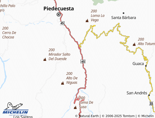 MICHELIN San Pío map - ViaMichelin