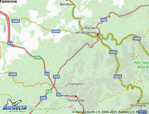 MICHELIN Vecmont map - ViaMichelin