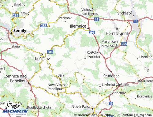 Mapa MICHELIN Kruh - ViaMichelin