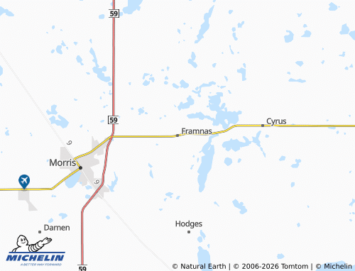 Mappa MICHELIN Framnas - ViaMichelin