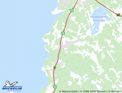 Carte MICHELIN Haapajoki - ViaMichelin