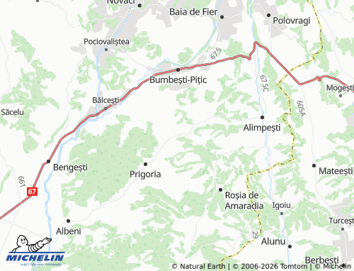 Mappa MICHELIN Zorlești - ViaMichelin