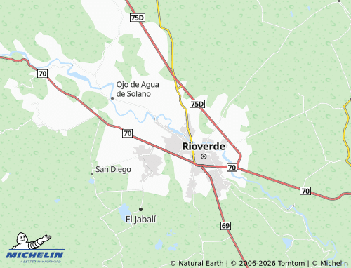 Mappa MICHELIN Arroyo Hondo - ViaMichelin