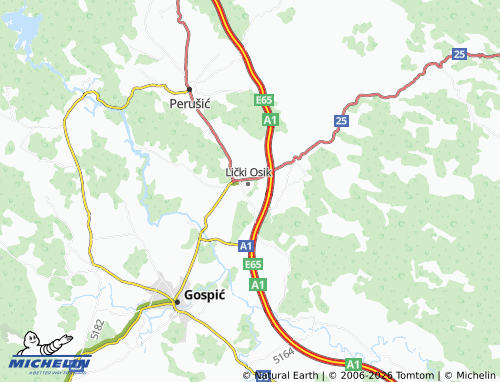 Mapa MICHELIN Urija - ViaMichelin