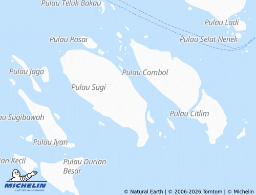Mapa MICHELIN Rawa Jaya - ViaMichelin