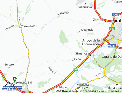 MICHELIN Robladillo map - ViaMichelin