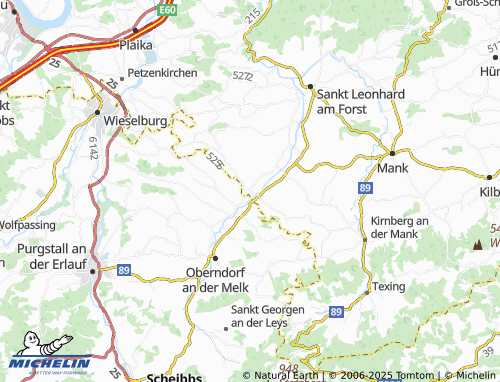 MICHELIN-Landkarte Lehen - ViaMichelin