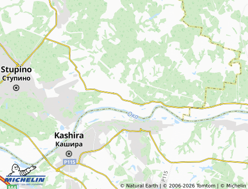 Carte MICHELIN Gorodishche - ViaMichelin