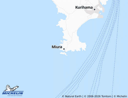 Mapa MICHELIN Miura - ViaMichelin