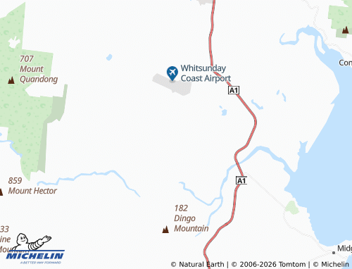 MICHELIN Thoopara map - ViaMichelin