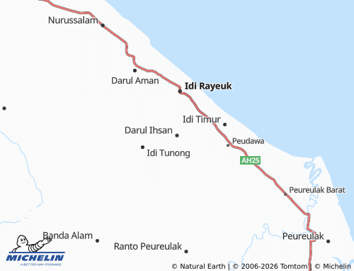 MICHELIN Darul Ihsan map - ViaMichelin