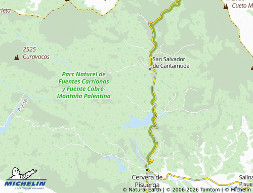 MICHELIN Polentinos map - ViaMichelin