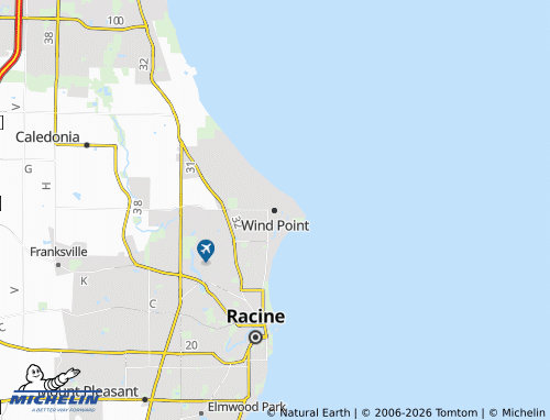 Kaart MICHELIN Wind Point - ViaMichelin