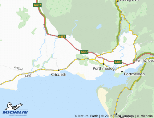 Mappa MICHELIN Pentrefelin - ViaMichelin