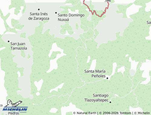 Mappa MICHELIN San Juan Monte Flor - ViaMichelin