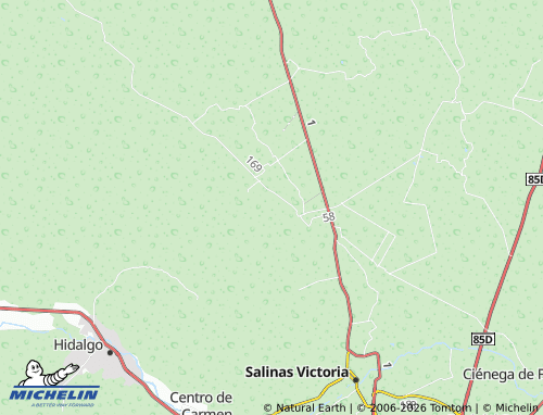 MICHELIN El Ángel map - ViaMichelin