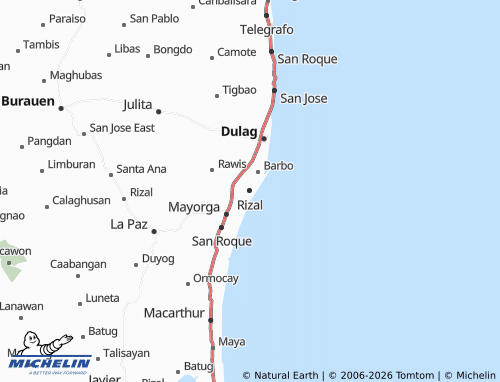 MICHELIN Rizal map - ViaMichelin