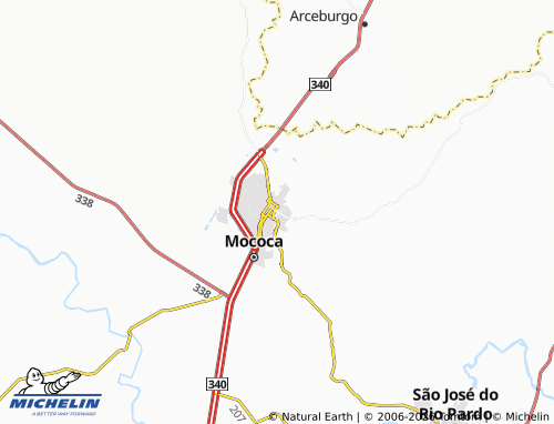 MICHELIN Braz map - ViaMichelin