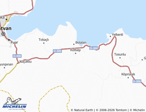 Carte MICHELIN Düzcealan - ViaMichelin