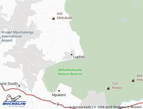 Kaart MICHELIN Luphisi - ViaMichelin