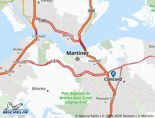 Mappa MICHELIN Martinez - ViaMichelin