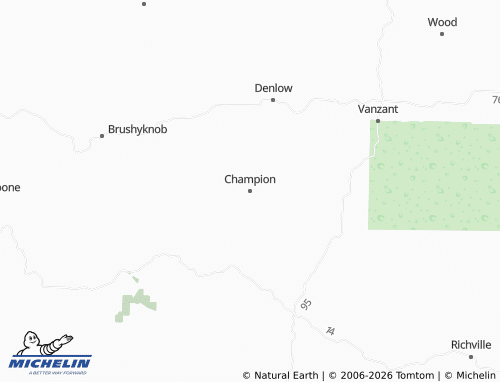 Mappa MICHELIN Champion - ViaMichelin