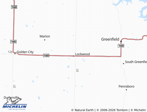 Mapa MICHELIN Lockwood - ViaMichelin