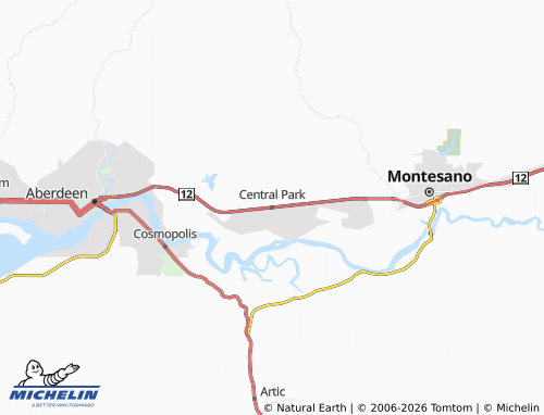 Mappa MICHELIN Central Park - ViaMichelin