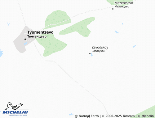 MICHELIN Svobodnyy map - ViaMichelin