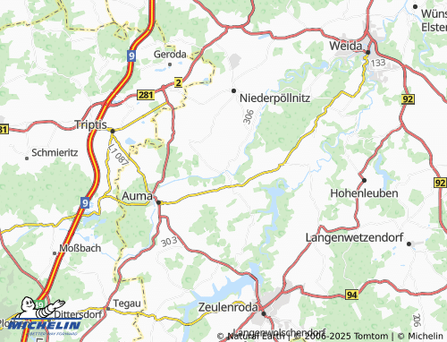 MICHELIN Wiebelsdorf map - ViaMichelin