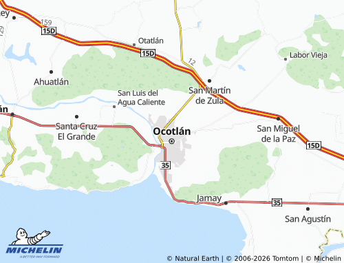 MICHELIN Ferrocarril map - ViaMichelin
