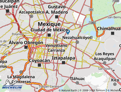Mapa MICHELIN Granjas México - ViaMichelin