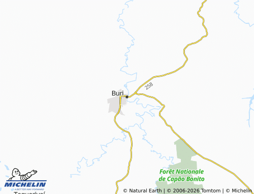 Mapa MICHELIN Buri - ViaMichelin
