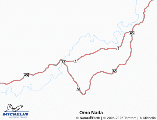 MICHELIN Asandas map - ViaMichelin