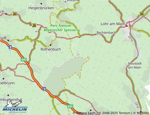 MICHELIN-Landkarte Lichtenau - ViaMichelin