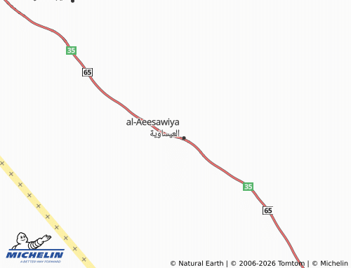 MICHELIN-Landkarte al-Rabwah - ViaMichelin