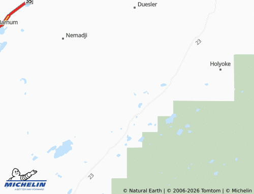 Mappa MICHELIN Clear Creek - ViaMichelin