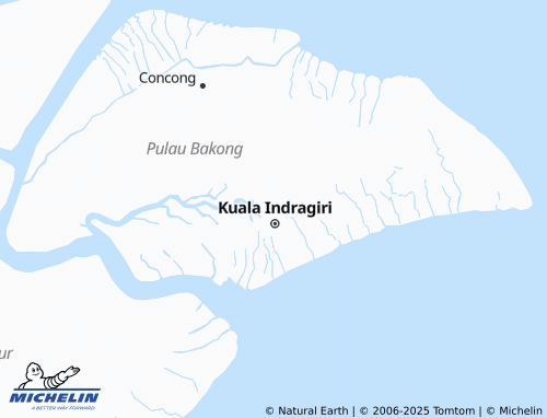MICHELIN Sungai Bela map - ViaMichelin