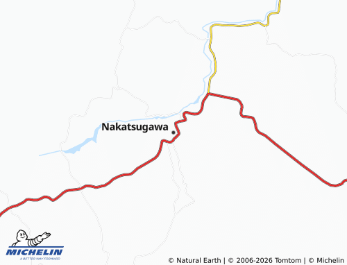 Mappa MICHELIN Nakatsugawa - ViaMichelin