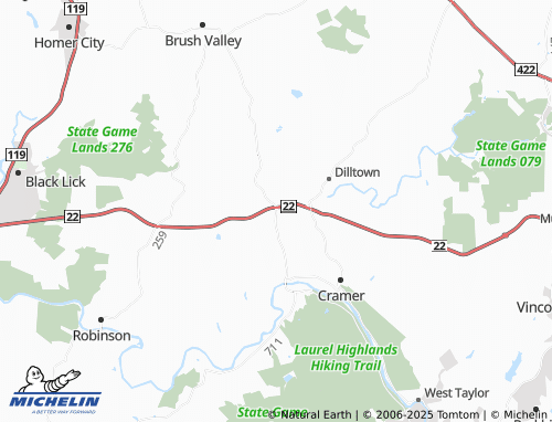 MICHELIN-Landkarte Armagh - ViaMichelin