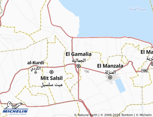 Mapa MICHELIN Ezbat Omar - ViaMichelin