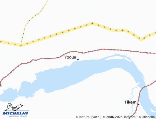 MICHELIN Yooue map - ViaMichelin