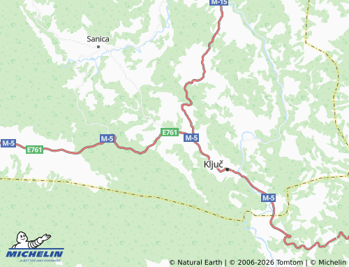 Mappa MICHELIN Velagići - ViaMichelin
