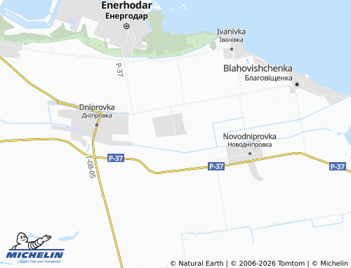 Mapa MICHELIN Novovodiane - ViaMichelin