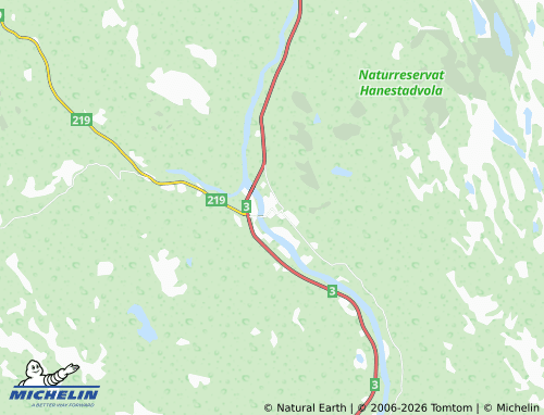 MICHELIN-Landkarte Atna - ViaMichelin
