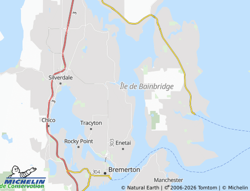 Mappa MICHELIN Gilberton - ViaMichelin
